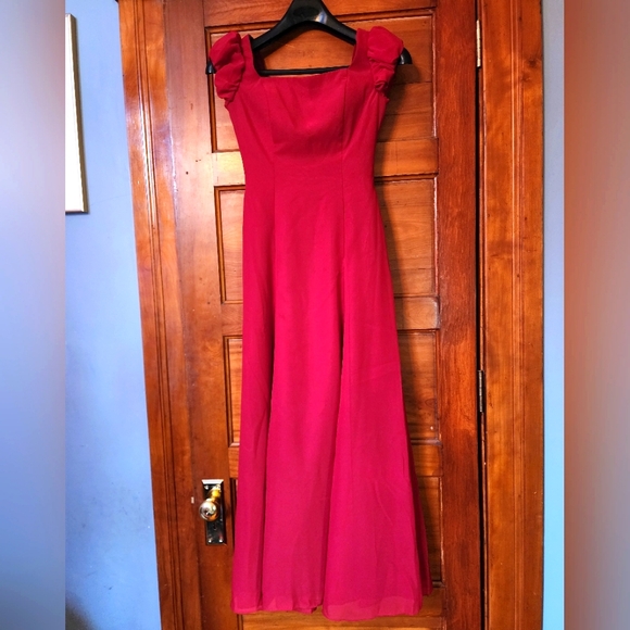 A Light In The Box Red Prom Dress - Picture 1 of 5